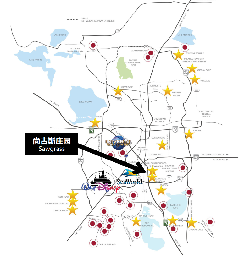 美国奥兰多-Sawgrass Plantation 尚古斯庄园