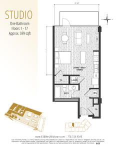 美国亚特兰大-佐治亚理工大学公寓 818 West Midtown