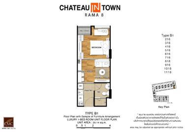 泰国曼谷-Chateau in Town Rama 8