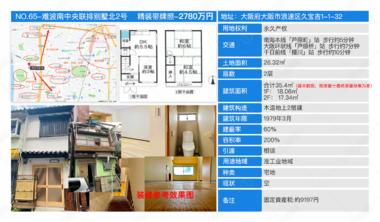 日本大阪-「优墅」NO.65-难波南中央联排别墅-北2号