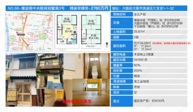 日本大阪-「优墅」NO.66-难波南中央联排别墅-南3号