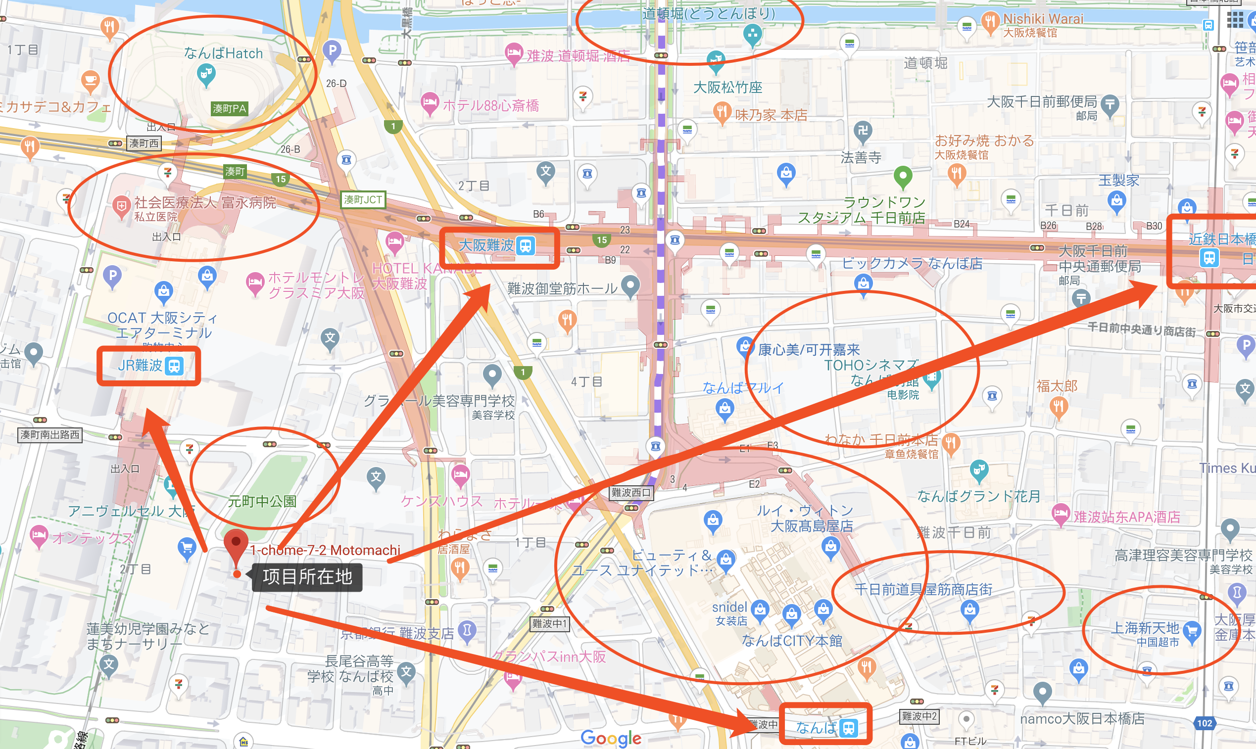 日本大阪-【传承系列】NO.1-难波核心枢纽独栋公寓楼