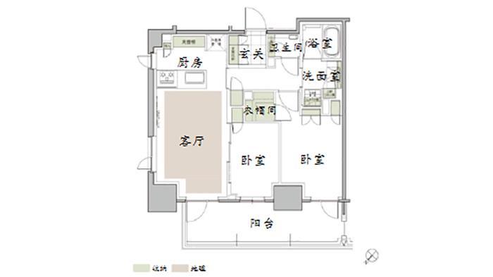 日本东京-东京荒川区日暮里高级公寓