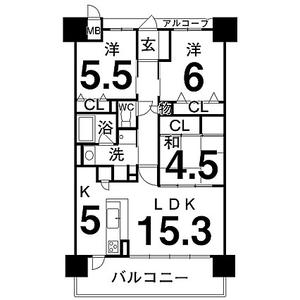 日本松山市-アルファステイツ古町 3階/-