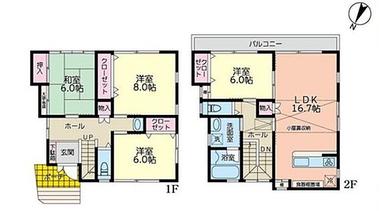 日本横滨-横浜市港北区菊名5丁目 新築分譲住宅全9棟 D号棟