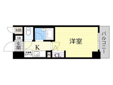 日本大阪-「大阪投资公寓」エスリード松屋町11F