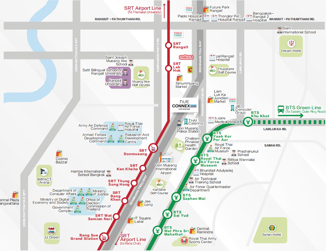 泰国曼谷-Nue Connex 诺博康城别墅